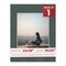 Dark Grey Suede Mat Board for 22x28 Frames - Fits 16x20 Photos